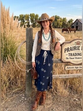 27. Mossimo Floral Maxi Skirt